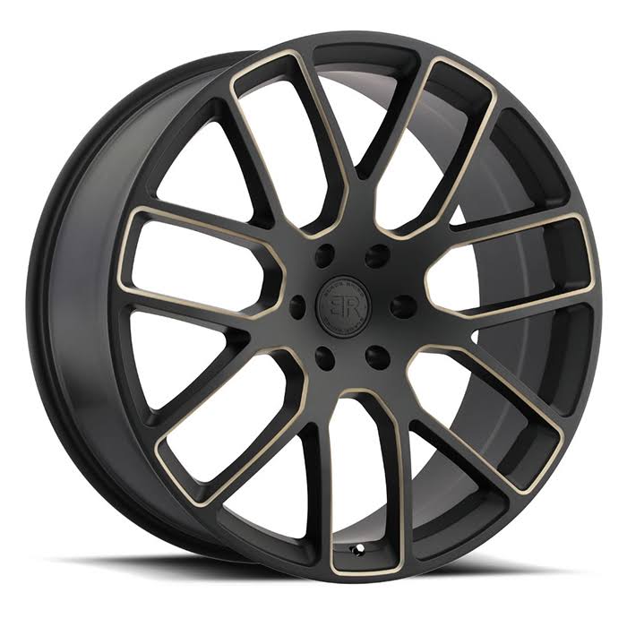 20x9 Matte Black Wheel with 5x4.5 Bolt Pattern S873