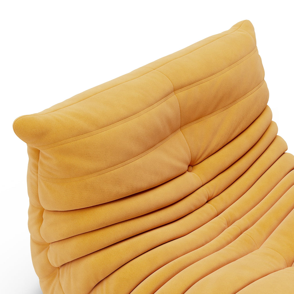 Yellow Floor Chair Sofa Y55669