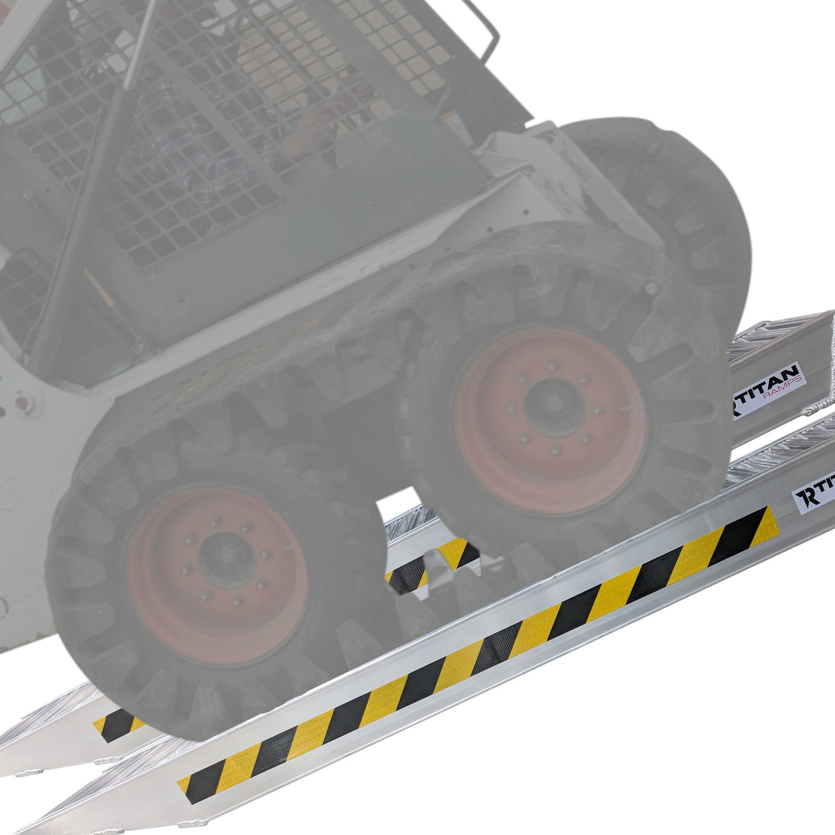 Titan 6& Skid Steer Ramps 14,000 lb Capacity Pair W659