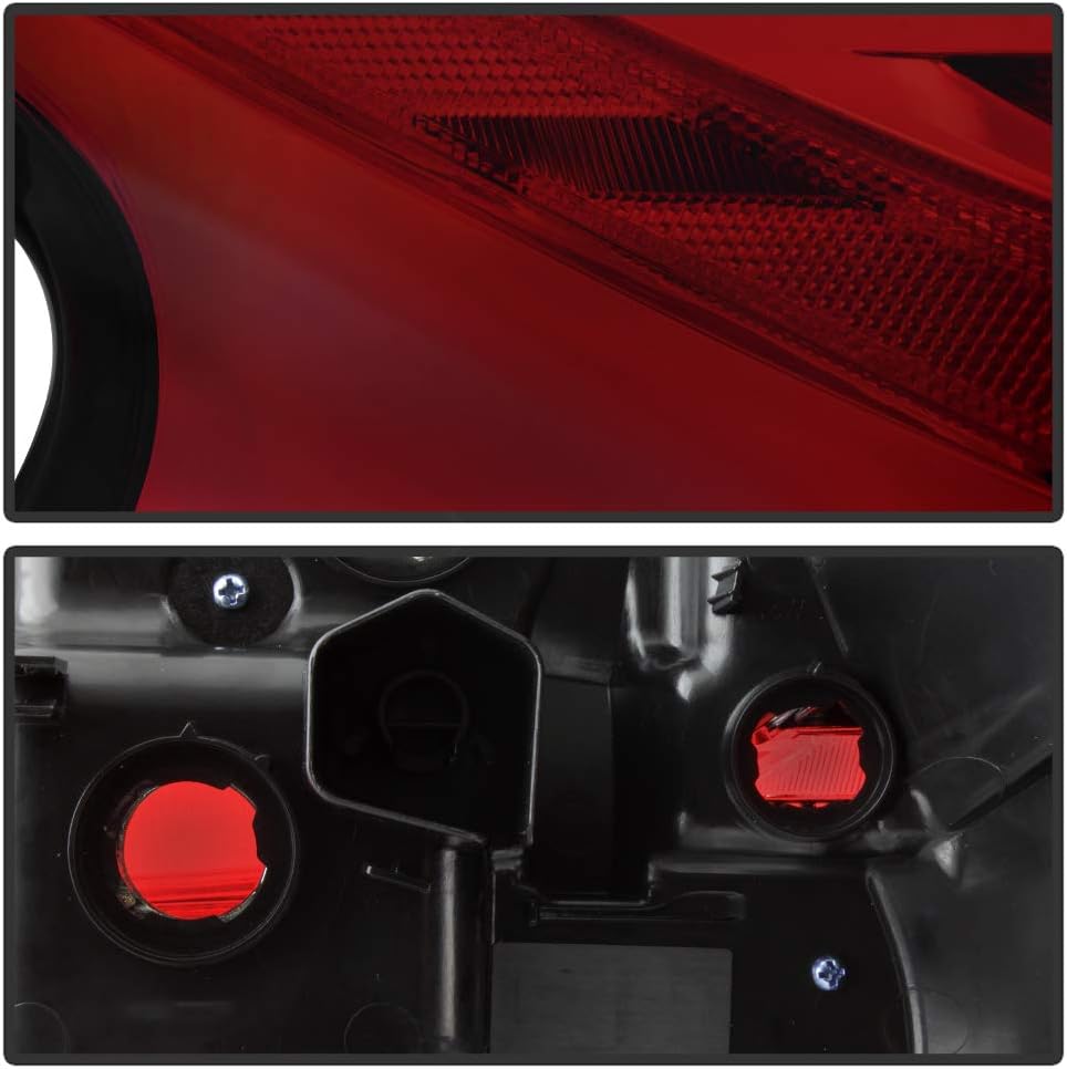Red Smoke Tail Lights Brake Lamps 4pcs Set J873