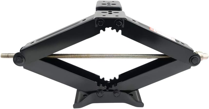 24" 7500lbs Heavy Duty RV Scissor Jack with Handle W54257