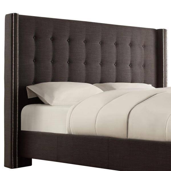 Dark Grey Queen Headboard L3943