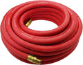 Red Rubber Air Hose 1/2-Inch x 50-Feet 250 PSI Pack of 2 U18234
