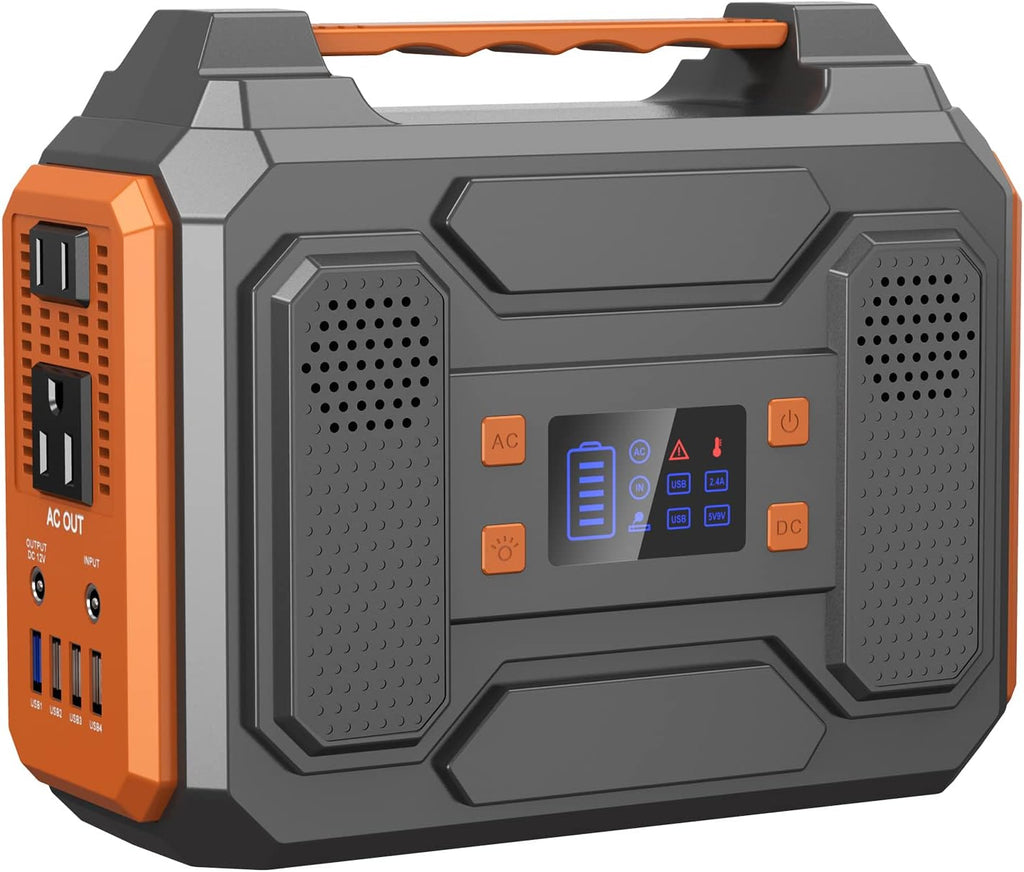 Portable Power Station 100W, 146Wh/39600mAh Lithium Battery with USB-C and AC Outlet Y246