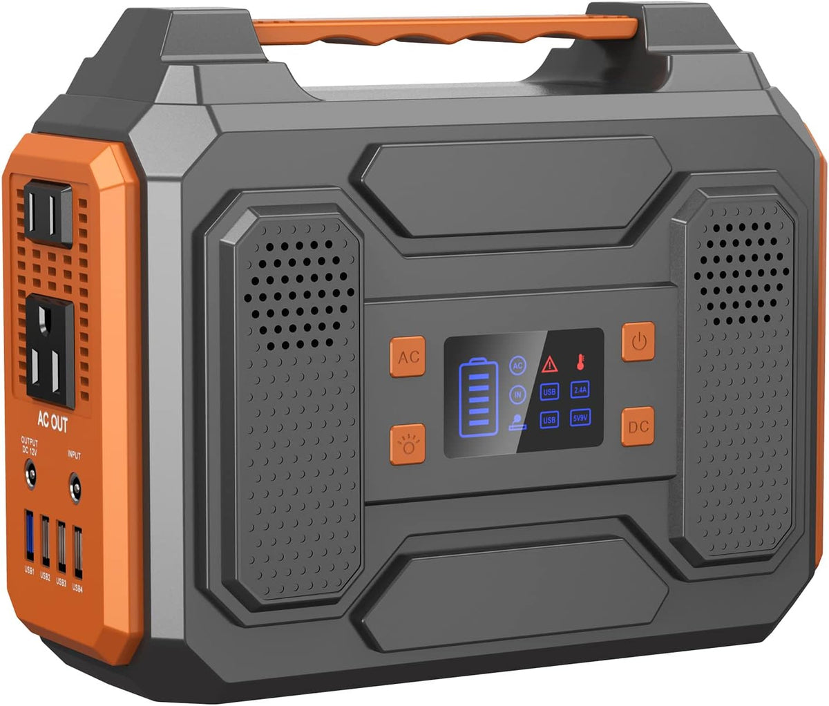 Portable Power Station 100W, 146Wh/39600mAh Lithium Battery with USB-C and AC Outlet Y246