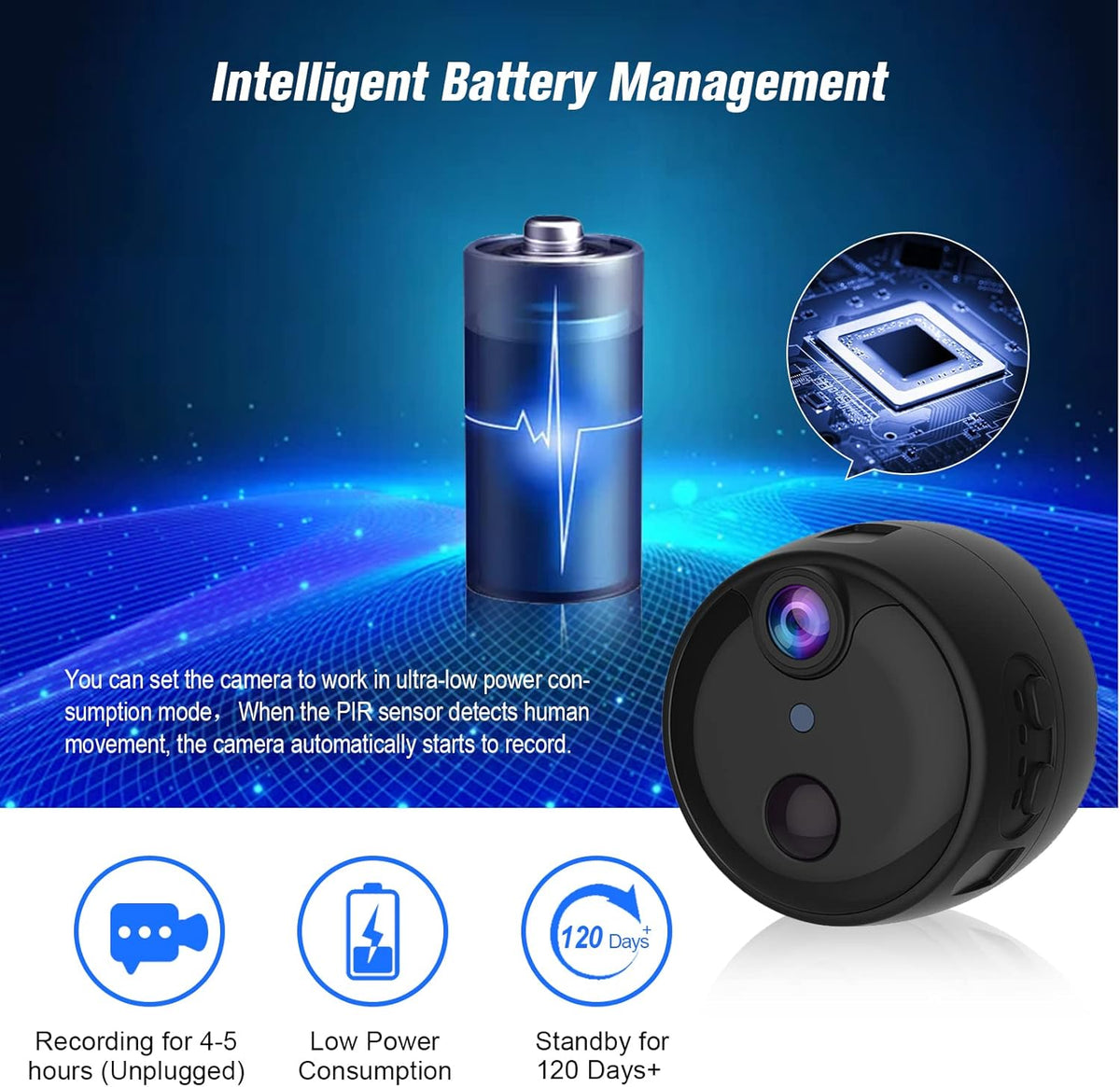 4K HD WiFi Security Camera Pack of 2 F7441