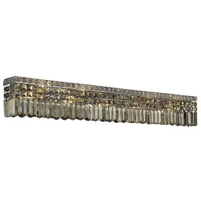 Gold 10-Light Flush Mount X77756