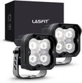 3" SAE Driving Lights White Sport Beam LED Pods with TIR Optics, Pair S6584