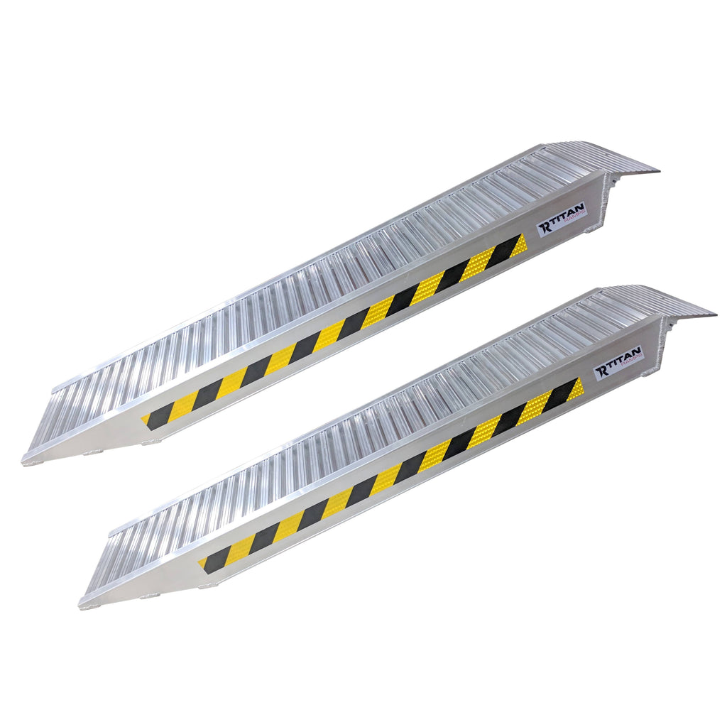 Titan 6& Skid Steer Ramps 14,000 lb Capacity Pair W659