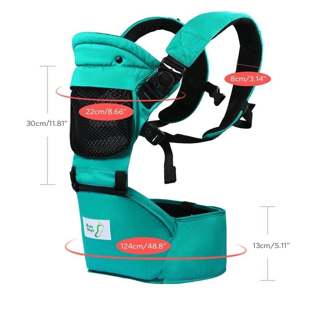 Ergonomic Baby Carrier with Hip Seat D9391