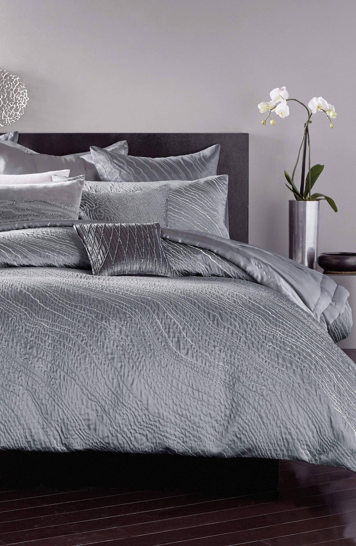 Grey Full/Queen Duvet Cover X341