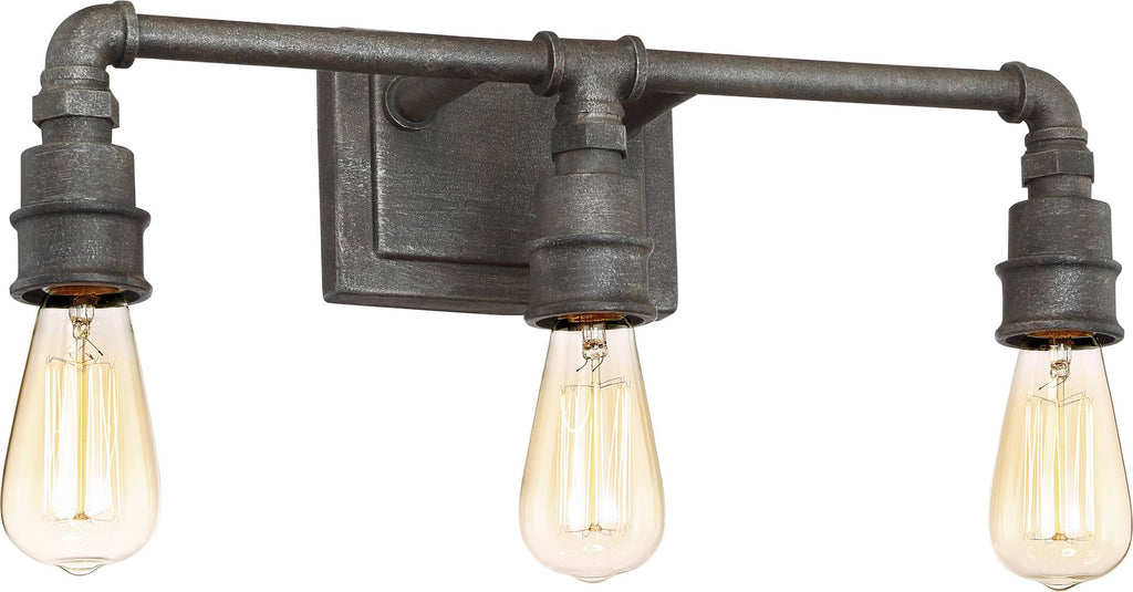 Rustic Black 3 Bath Light R735395