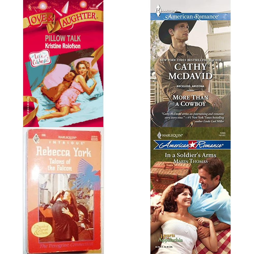 Assorted Paperback Book Bundle 4 Pack E52253