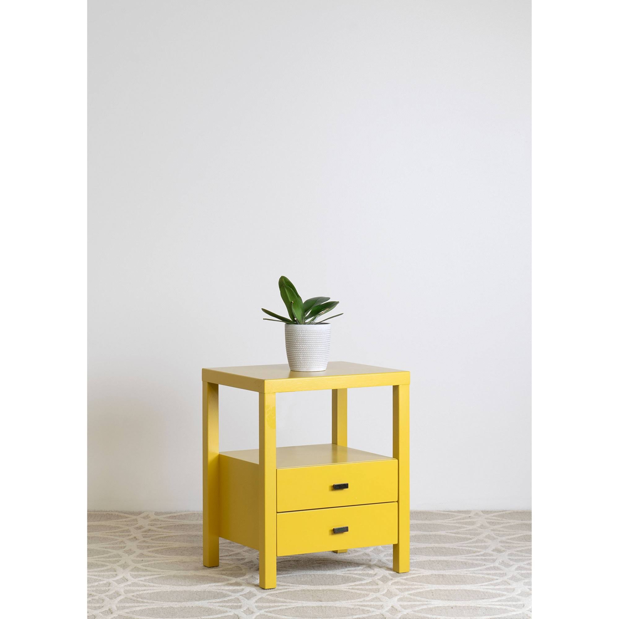 Yellow Acacia Accent Table P961406