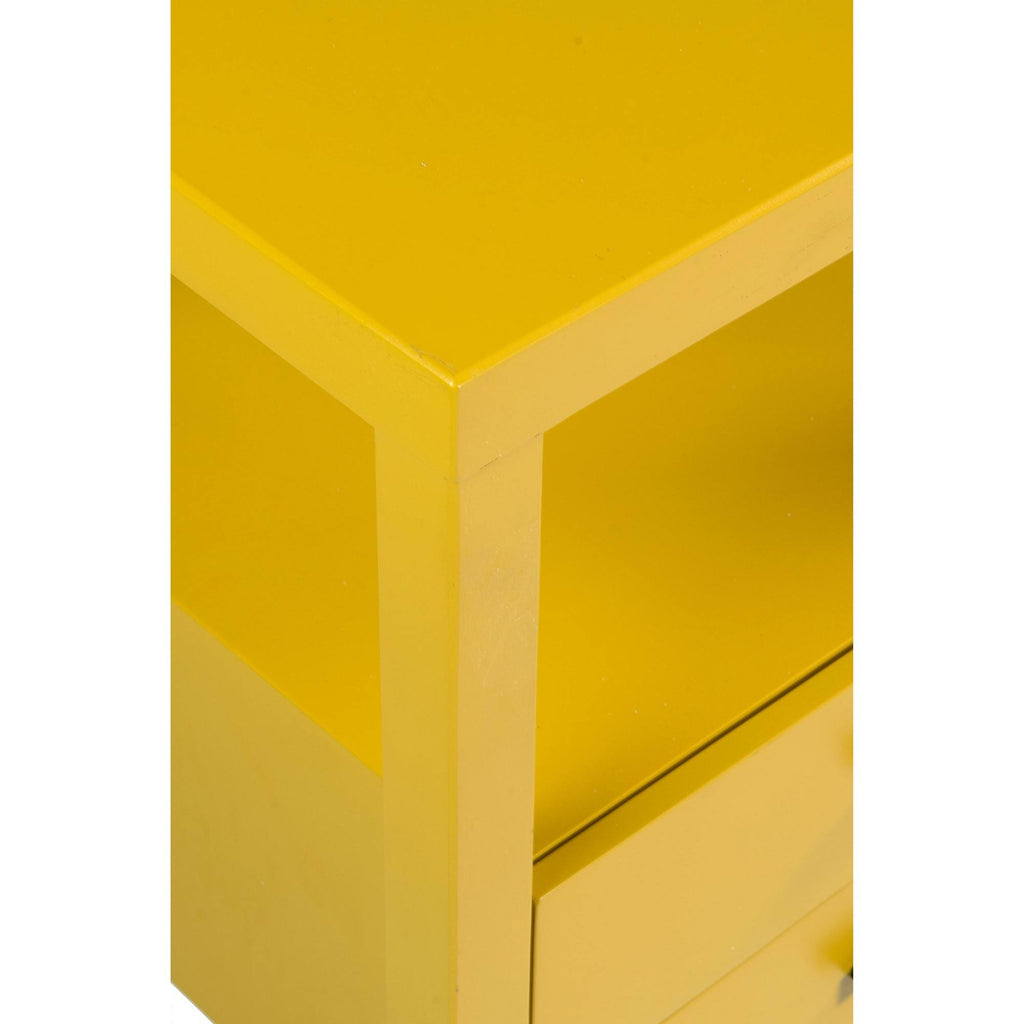 Yellow Acacia Accent Table P961406