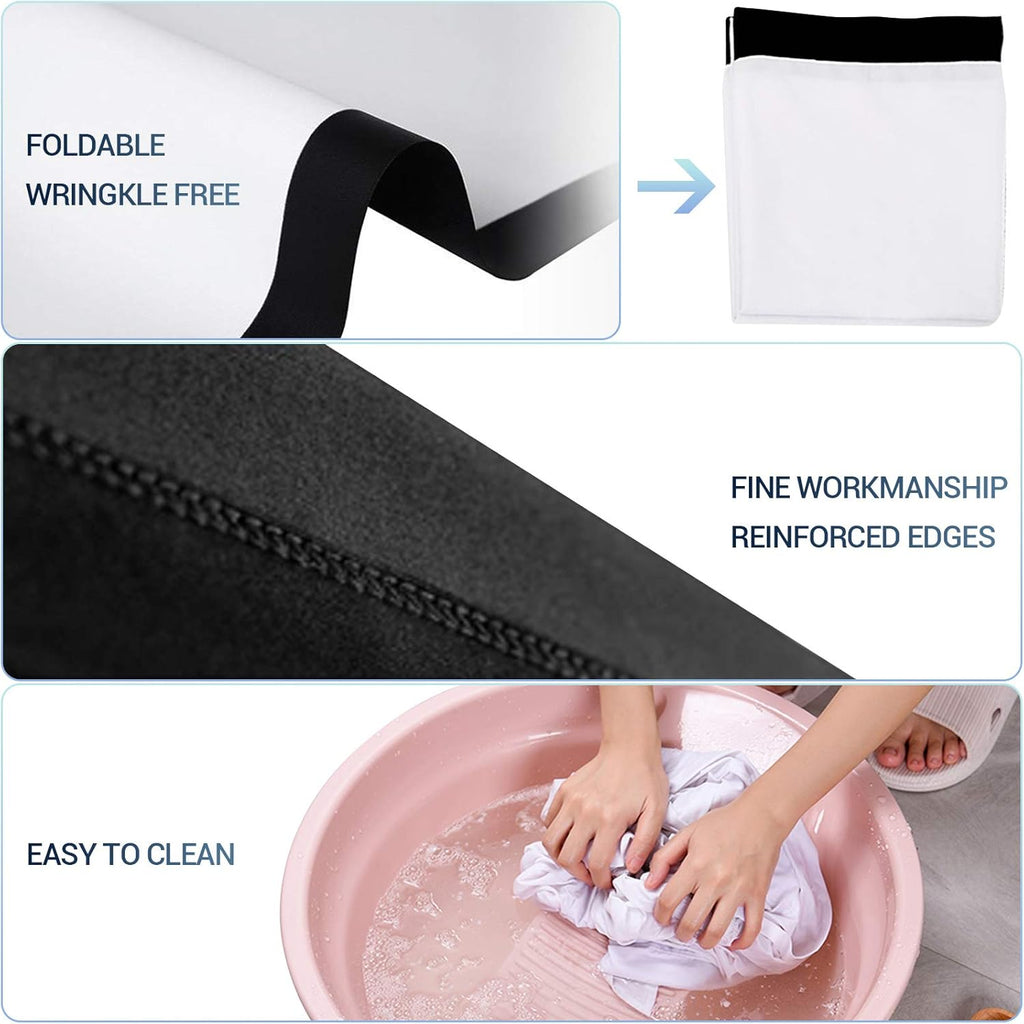 100 inch Portable Projector Screen with Stand and Carry Bag E292