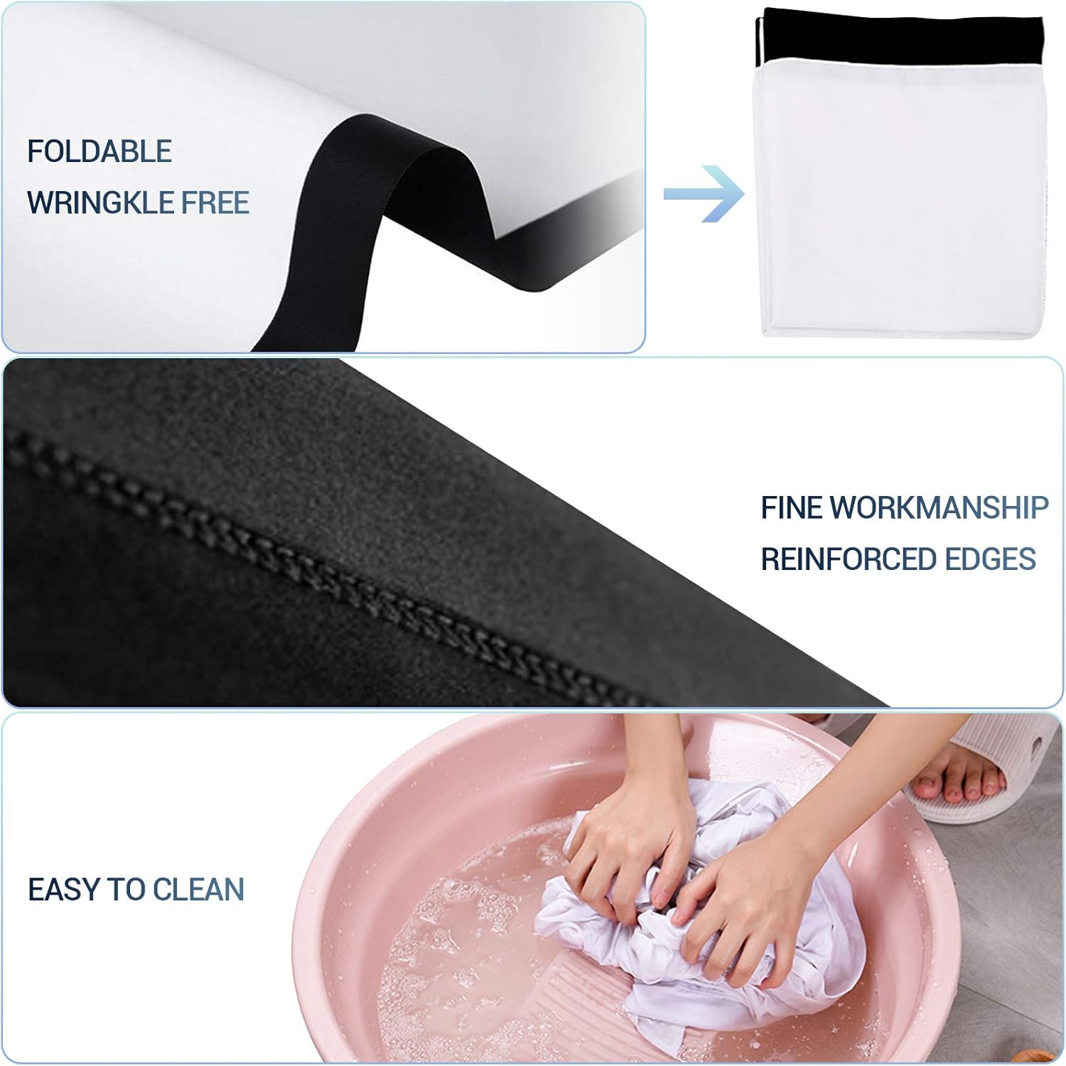 100 inch Portable Projector Screen with Stand and Carry Bag E292