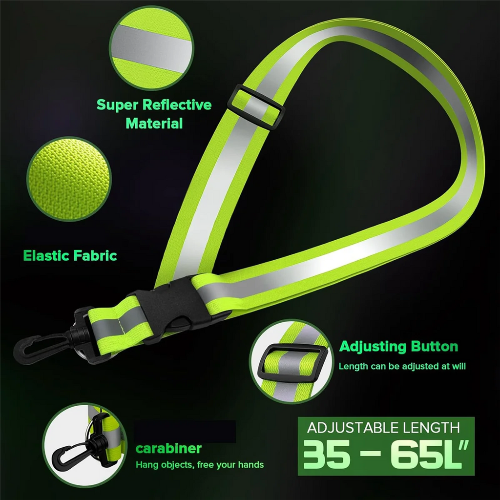 Reflective Sash with 2 Pcs Armbands C3859
