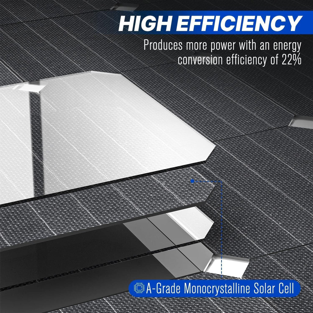 55W Flexible Monocrystalline Solar Panel Q331
