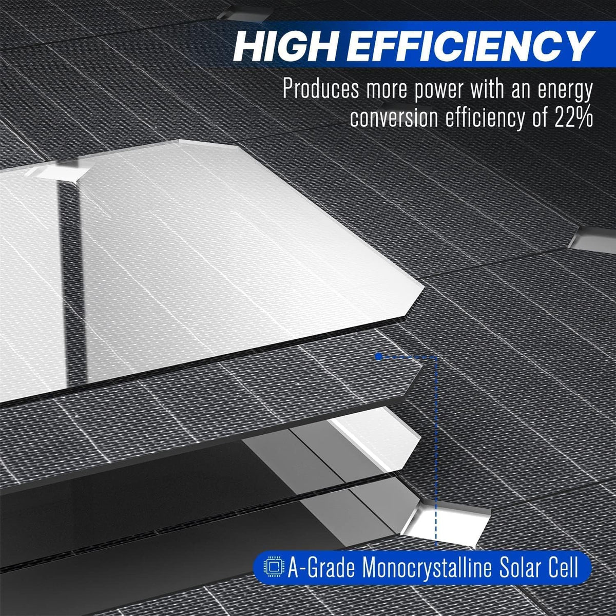 55W Flexible Monocrystalline Solar Panel Q331