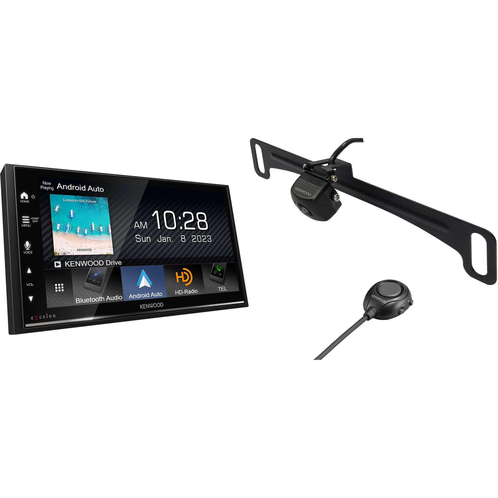 MultiMedia Receiver with Rear View Camera with License Plate Mounting C3978
