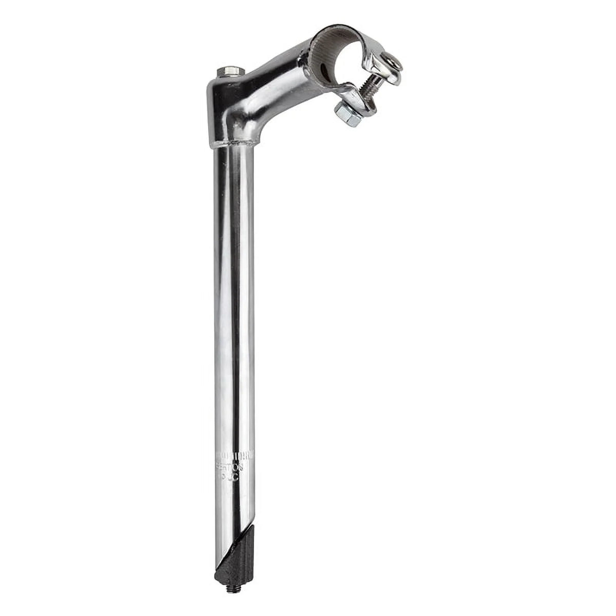 Quill Stem 70mm Clamp 25.4mm 15 Deg Silver Steel C481
